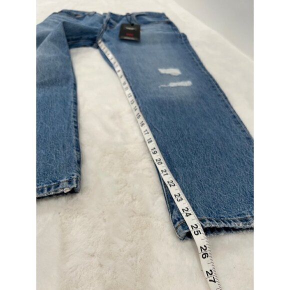 NWT LEVI'S 501 Women's Size 31 x 26 ORIGINAL CROPPED button fly JEANS MSRP $98 - Picture 8 of 15
